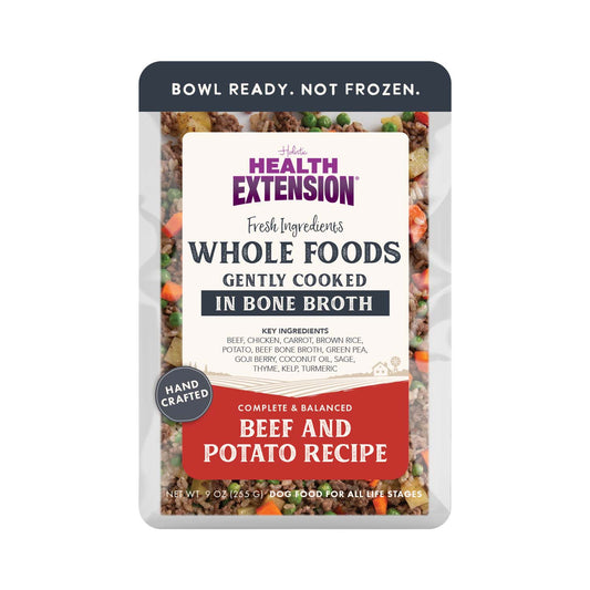 Gently Cooked Beef & Potato Recipe Pouches for Dogs -9oz