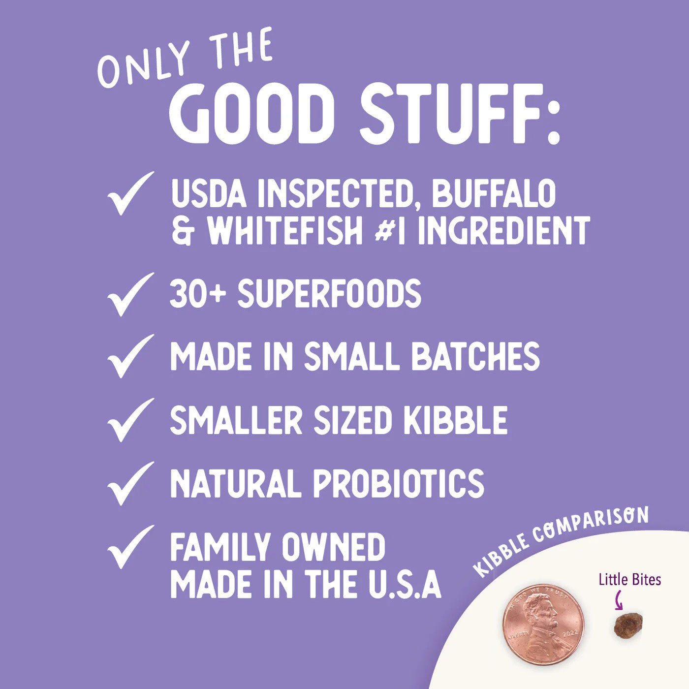 health extension grain free buffalo & whitefish little bites dry dog food 3.5lb