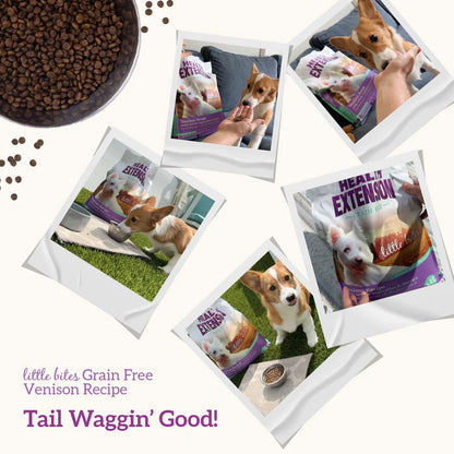 Health Extension Grain Free Venison Little Bites Dry Dog Food 3.5lb