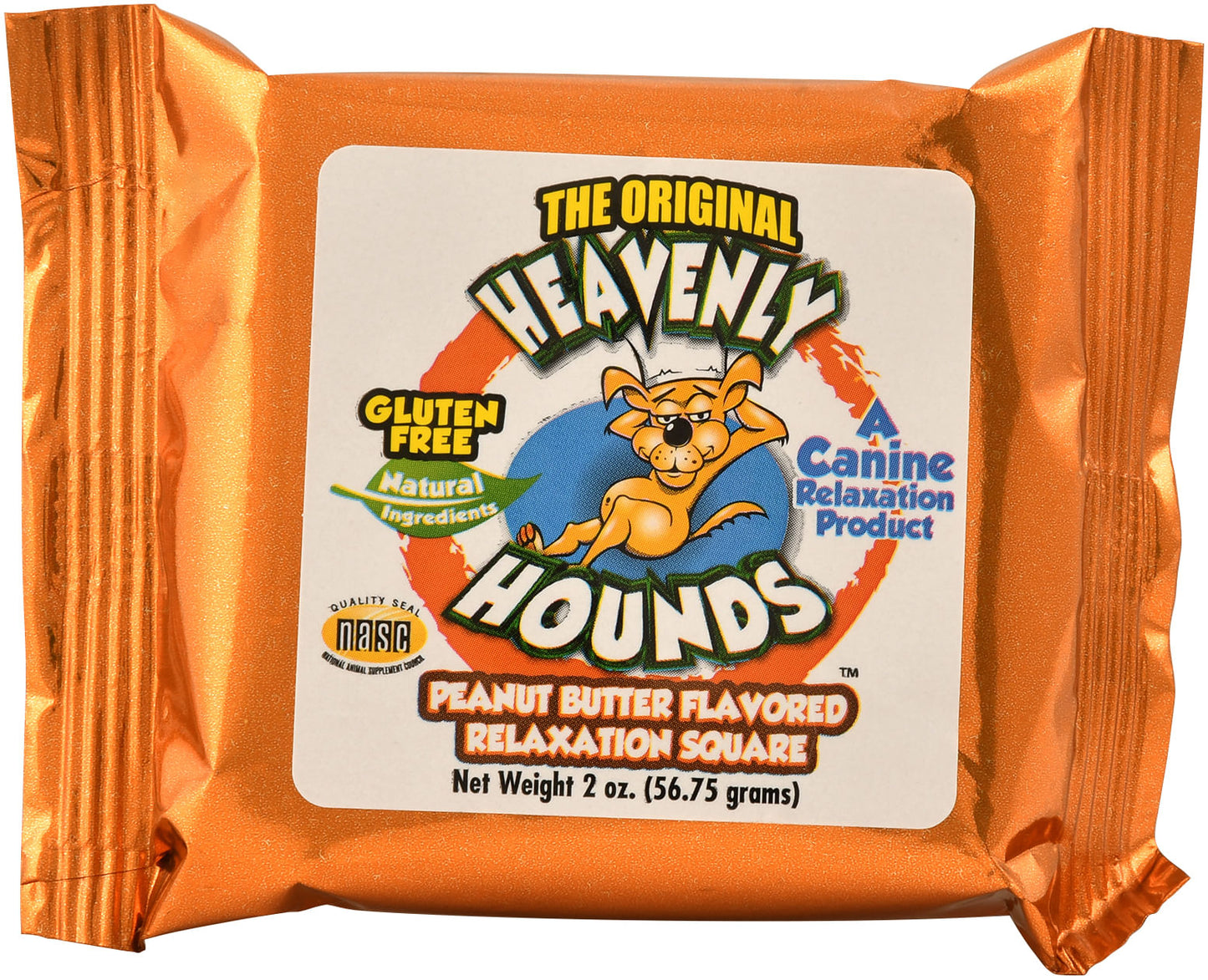 heavenly hounds relaxation squares for dogs, 2 oz