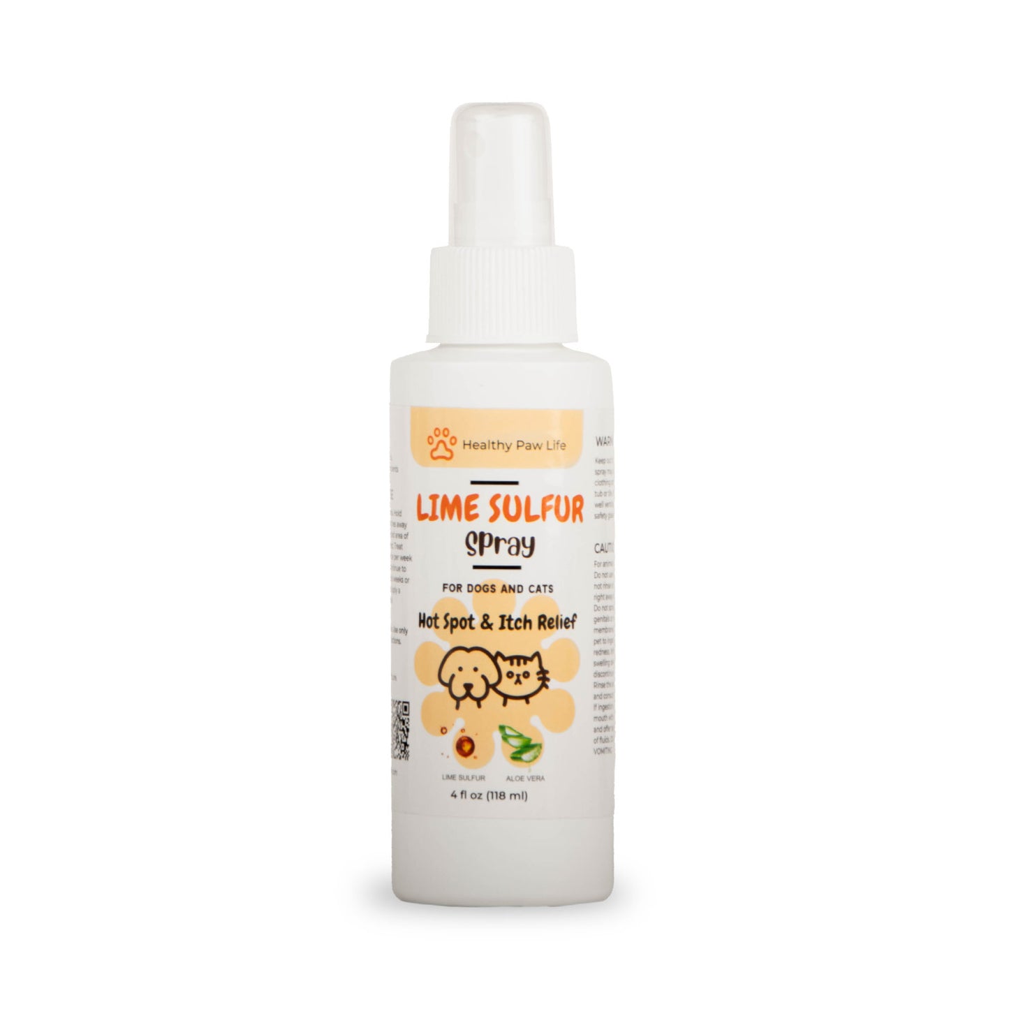 healthy paw life's lime sulfur spray, 4 fl oz