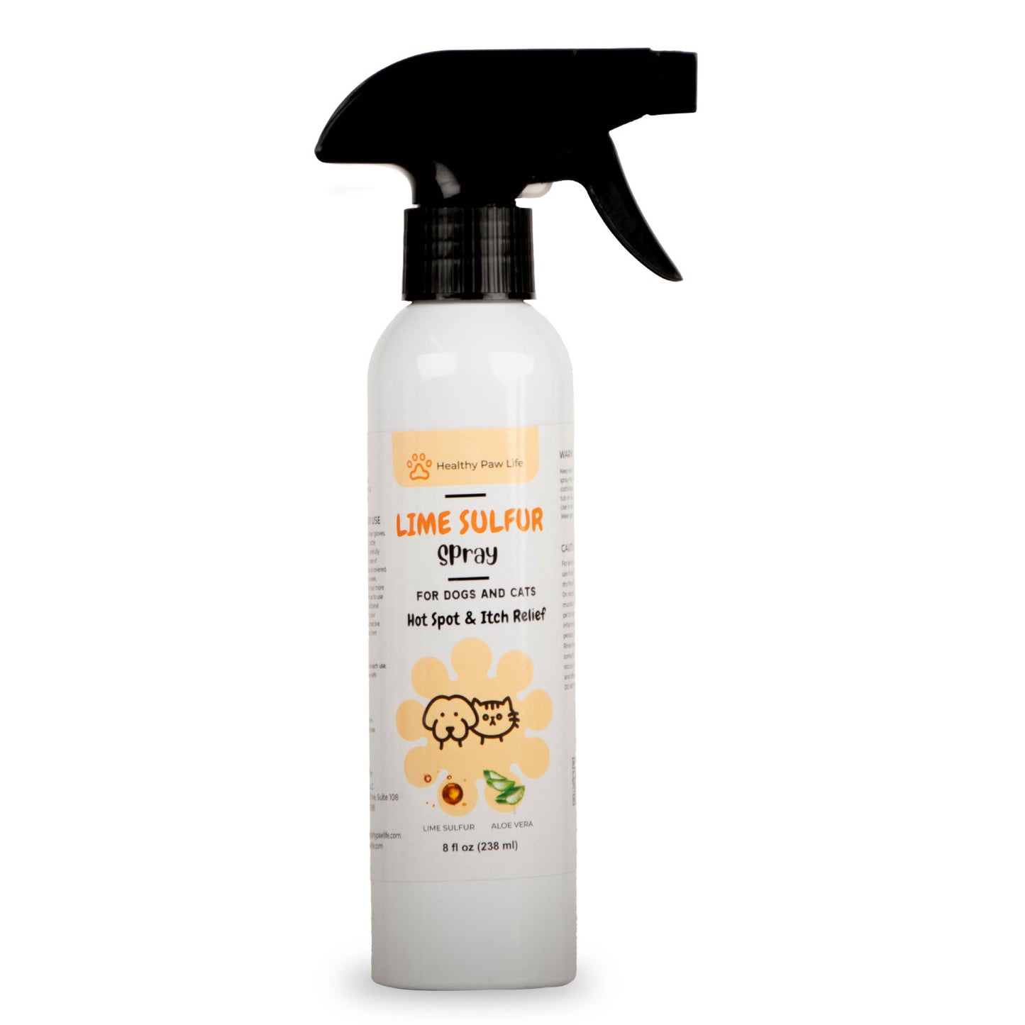 healthy paw life's lime sulfur spray, 8 fl oz