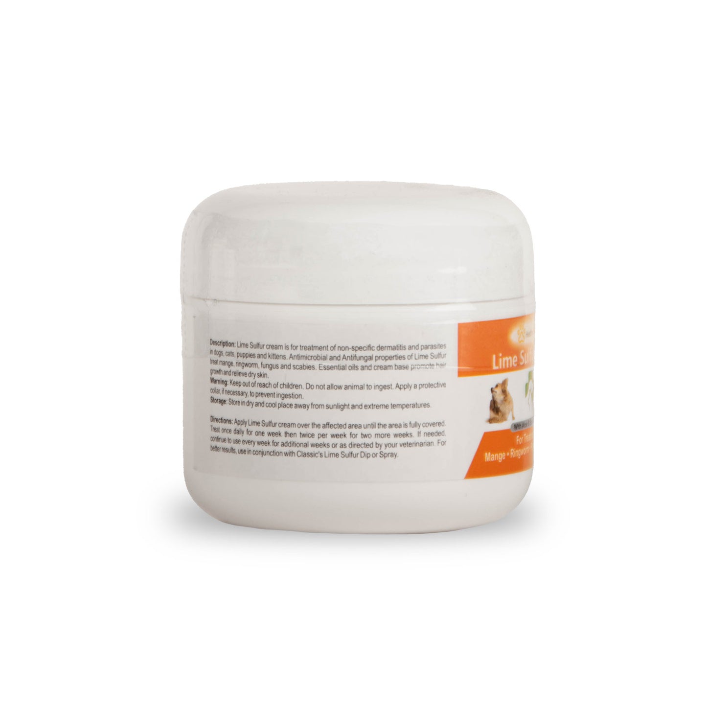 healthy paw life's lime sulfur cream, 2 oz