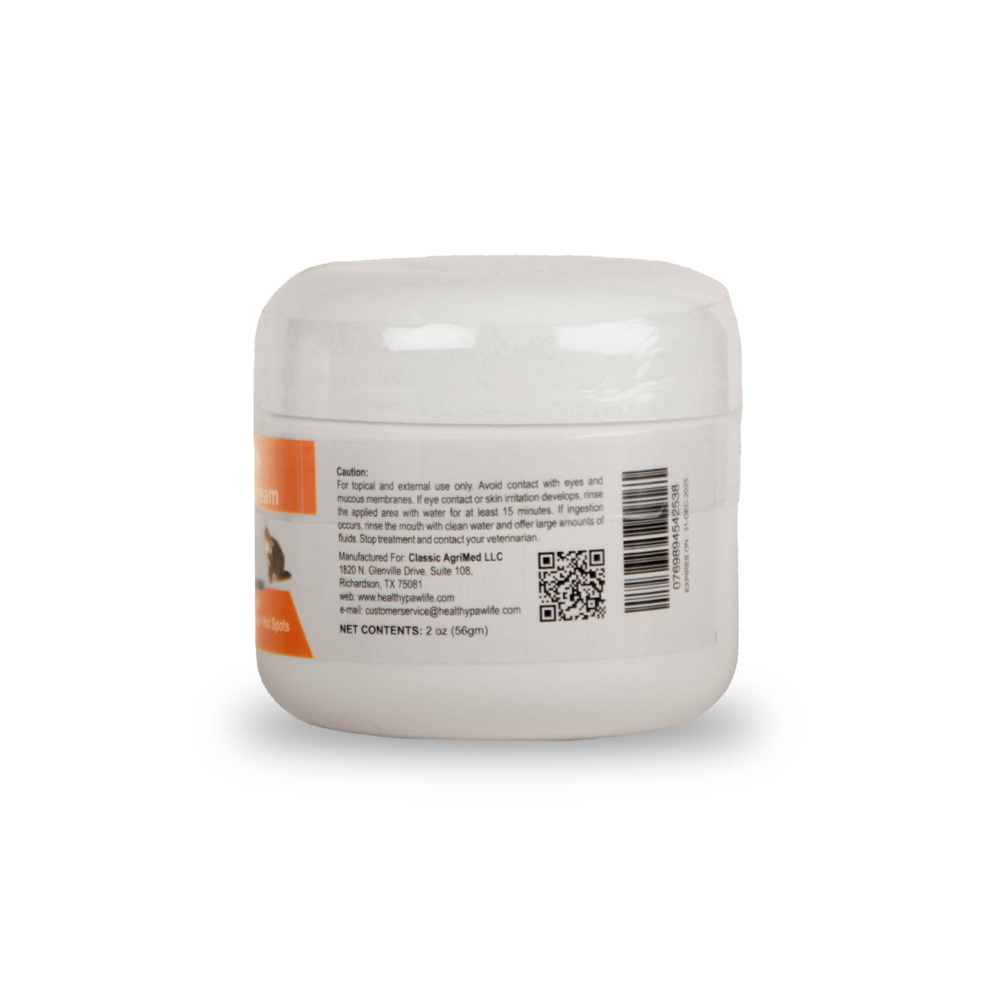 healthy paw life's lime sulfur cream, 2 oz