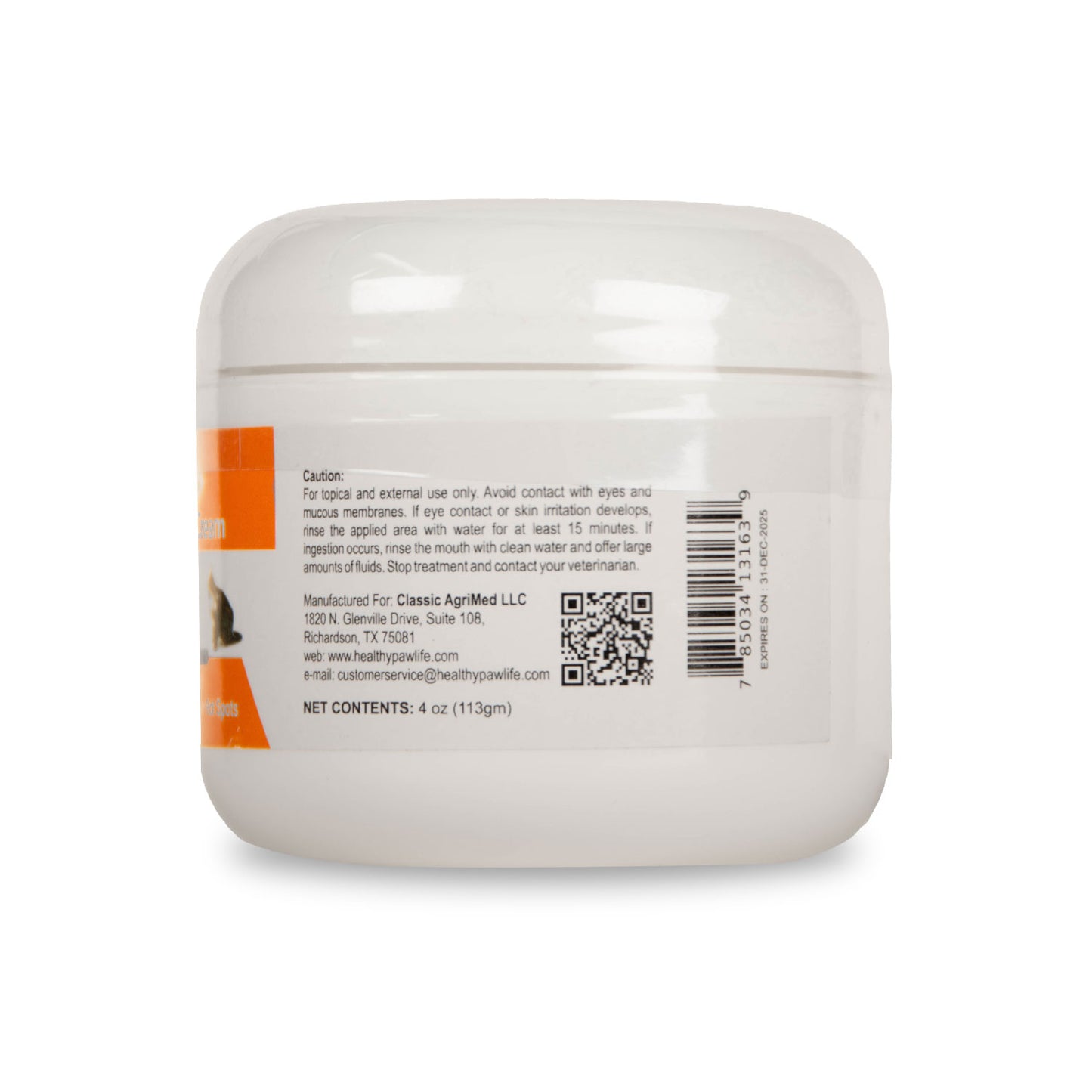 healthy paw life's lime sulfur cream, 4 oz