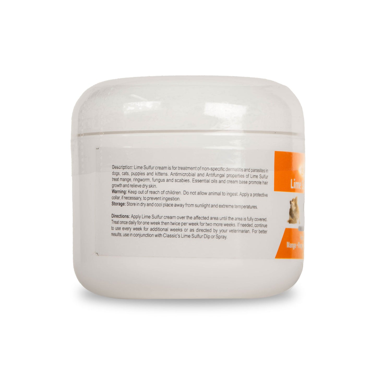 healthy paw life's lime sulfur cream, 4 oz