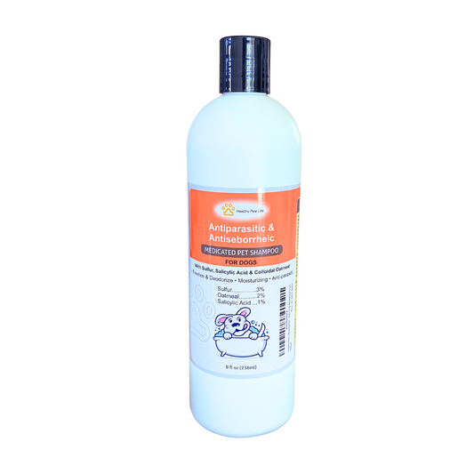 Healthy Paw Life's Sulfur, Salicylic Acid, Oatmeal Shampoo, 16 fl oz