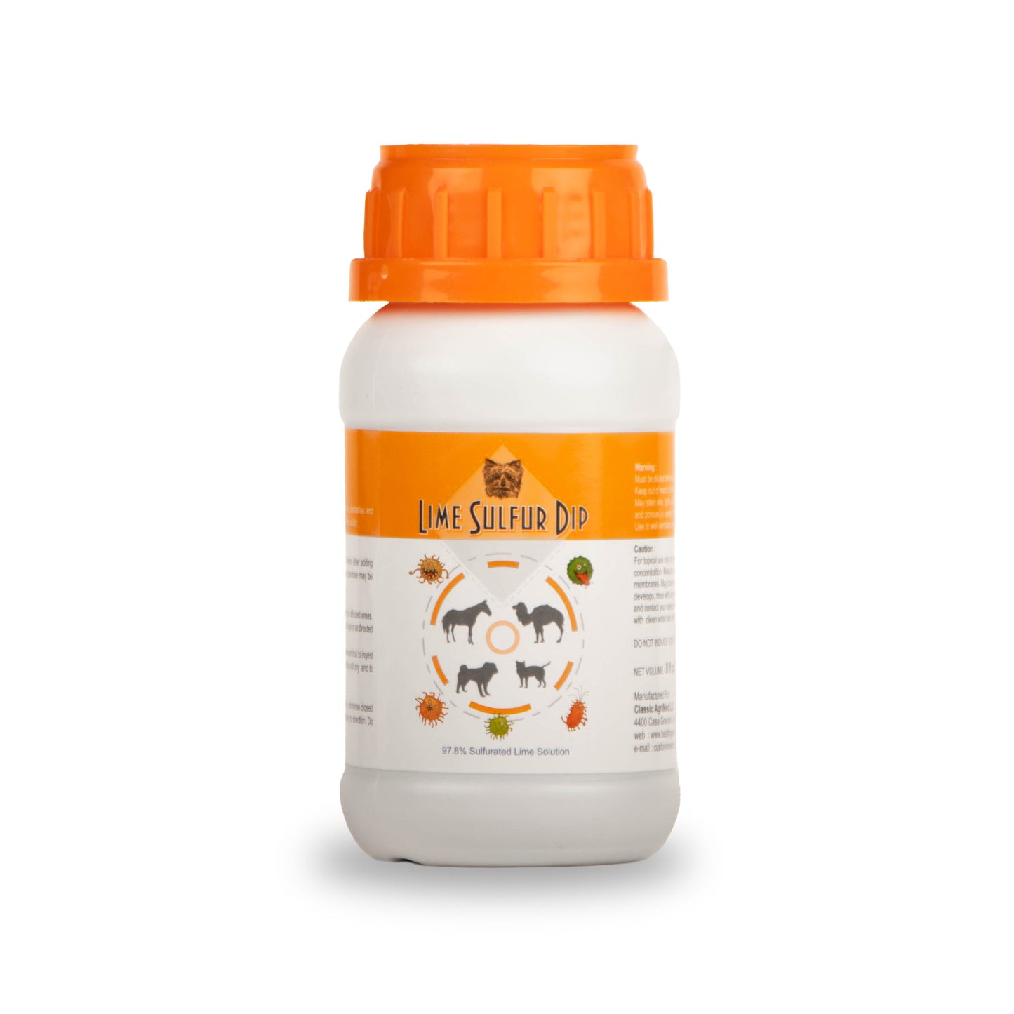 healthy paw life's lime sulfur dip, 8 fl oz