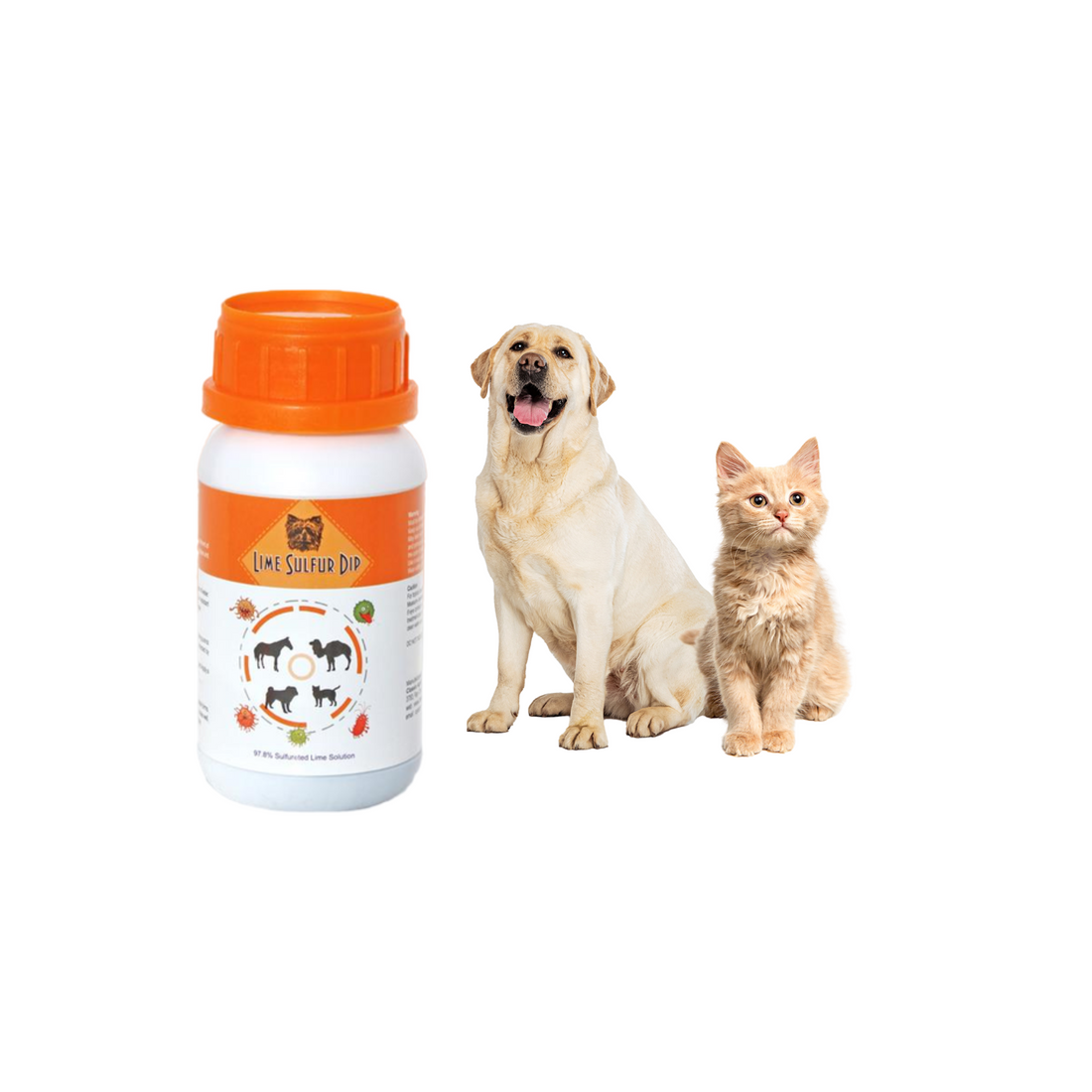 healthy paw life's lime sulfur dip, 8 fl oz