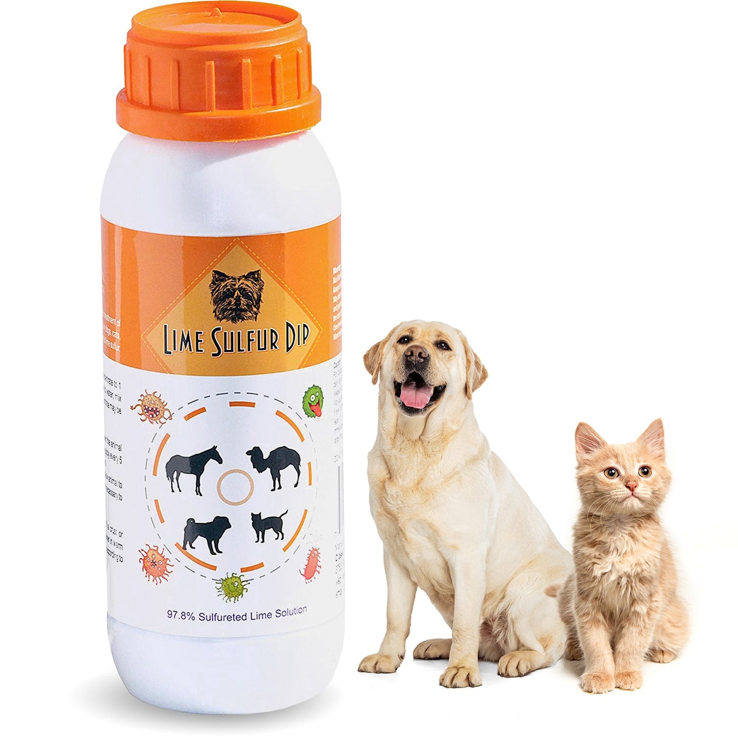 healthy paw life's lime sulfur dip, 16 fl oz
