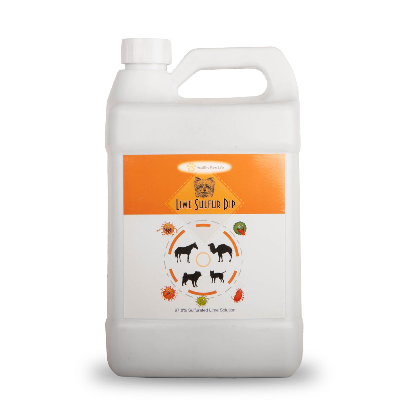 healthy paw life's lime sulfur dip, 1 gallon