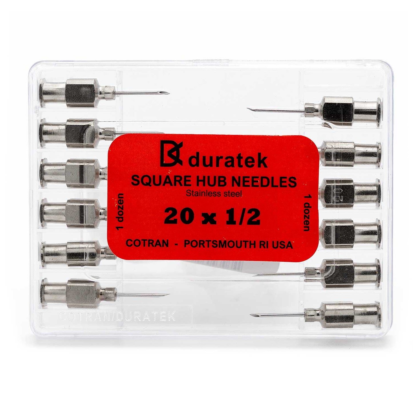 hypo needle (ss) 20gax1/2"(dz)