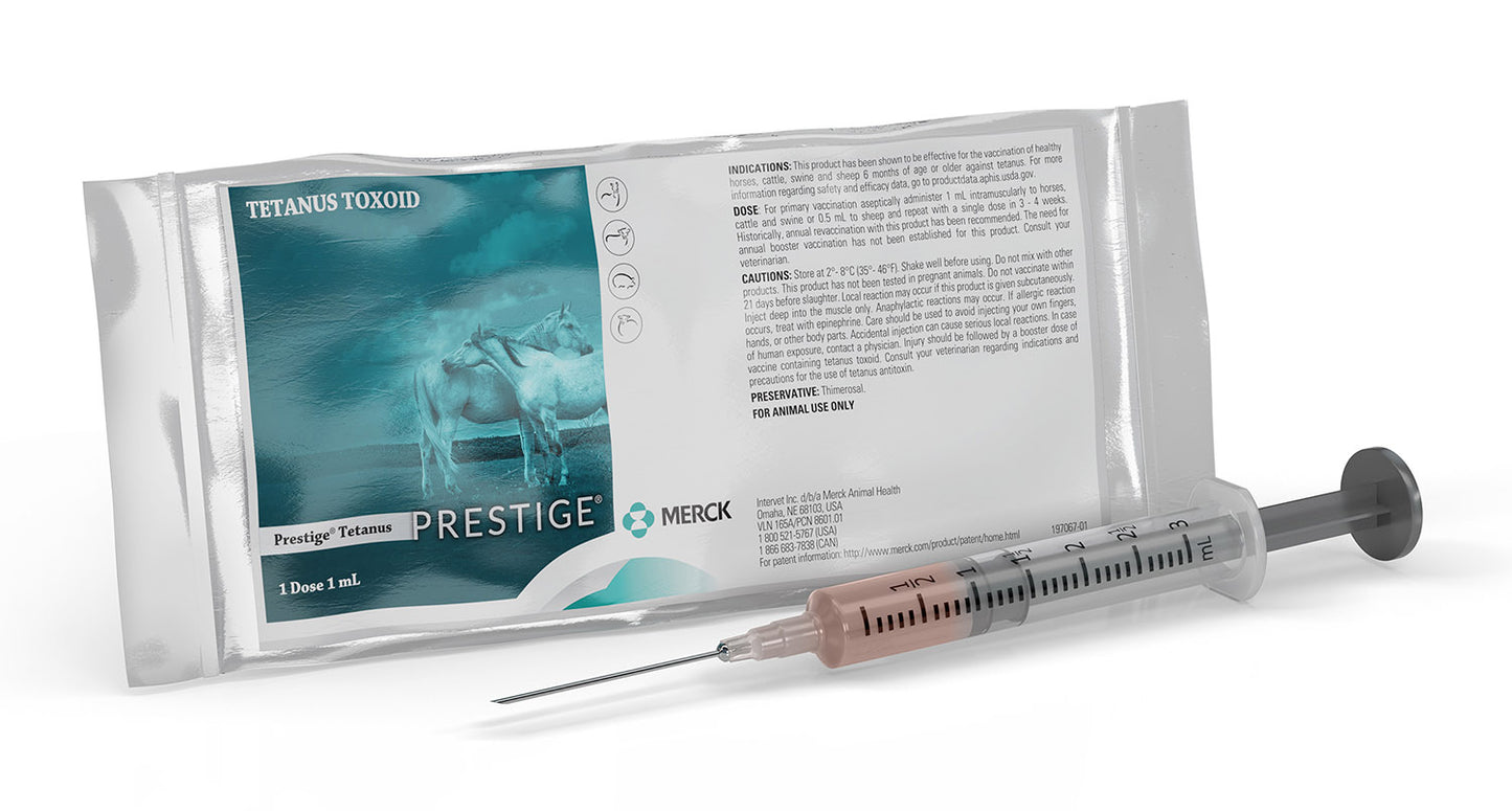 prestige tetanus, s/d