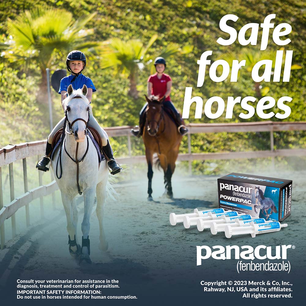 panacur powerpac, (5) 57 gram tubes