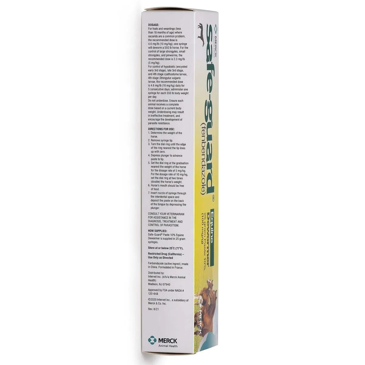 safe-guard, horse 25gm