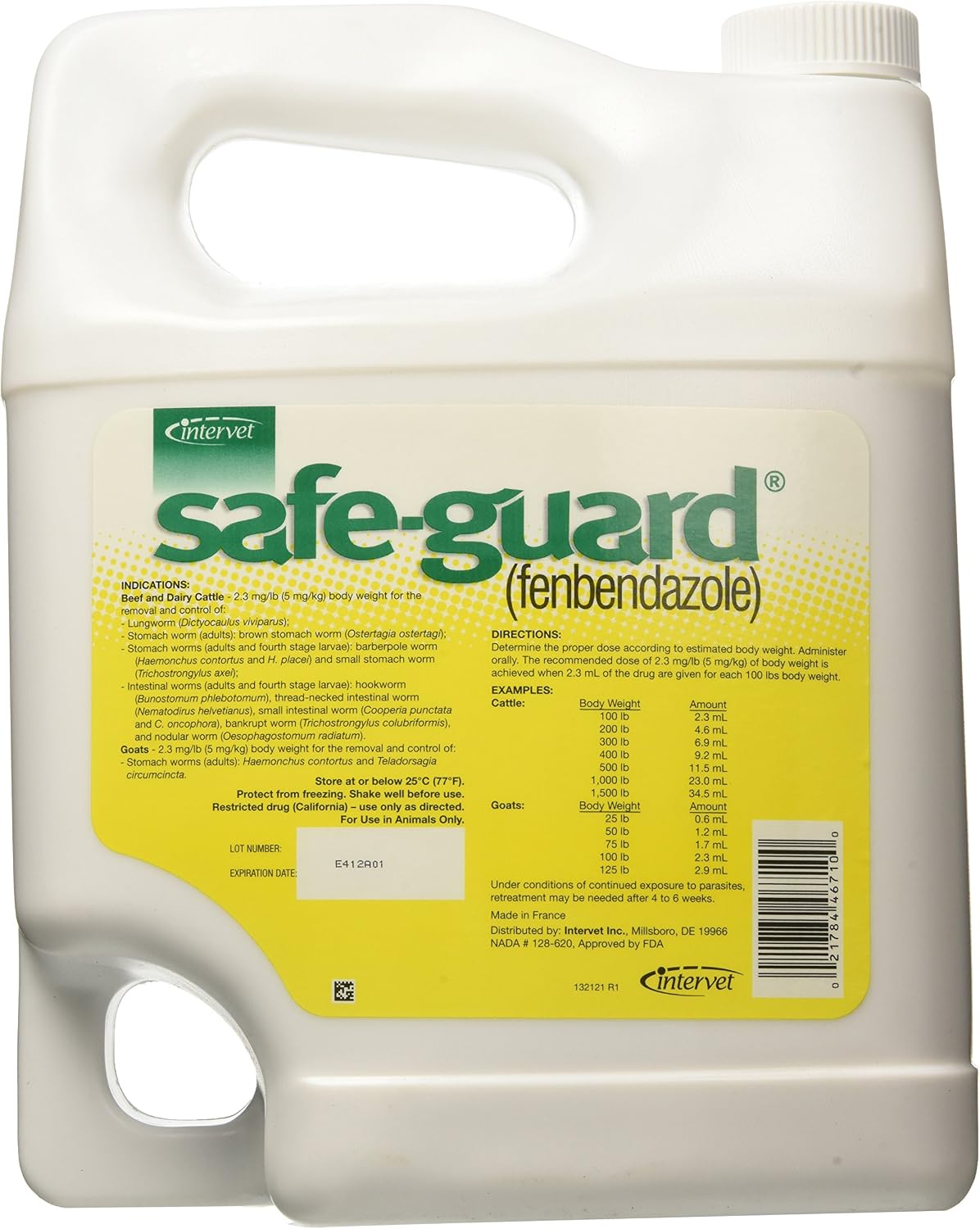safe-guard suspension gallon