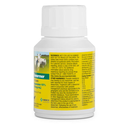 Safe-Guard Goat Dewormer (10% Suspension), 125 mL