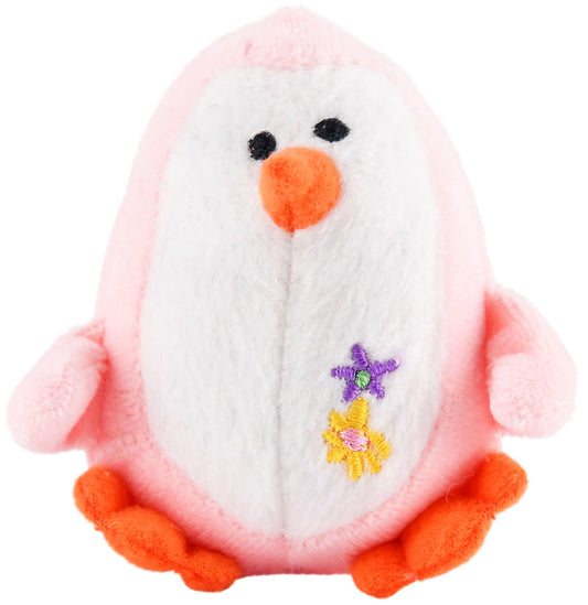 Jeffers 3" Plush Penguin Squeaker Dog Toy, Pink - Small Soft Plush Pet Toy with Squeaker, Lightweight Stuffed Toy for Puppies & Small Dogs, Indoor Play & Cuddle Time, Travel Friendly - 1 Pack
