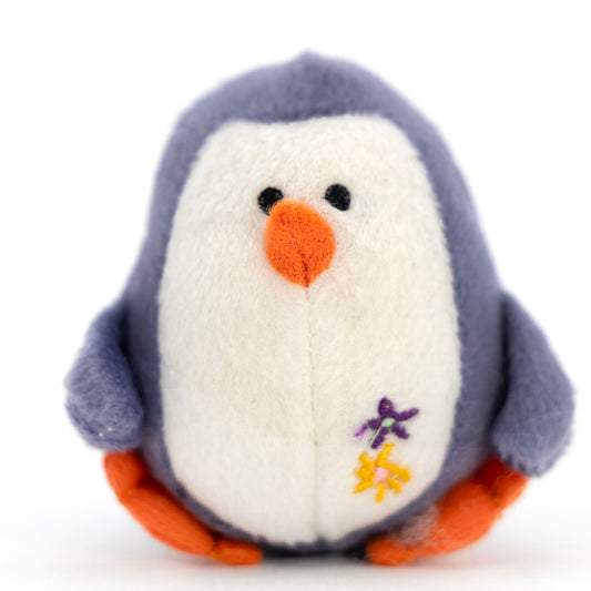 Jeffers 3" Plush Penguin Squeaker Dog Toy, Purple - Small Soft Plush Pet Toy with Squeaker, Lightweight Stuffed Toy for Puppies & Small Dogs, Indoor Play & Cuddle Time, Travel Friendly - 1 Pack
