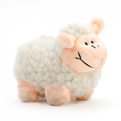 Jeffers Pet Plush Dog Toy with Squeaker, Lamb 5" - Soft Plush Fleece Stuffed Lamb with Built-In Squeaker Interactive Cuddle Plush Pet Toy for Dogs Small Medium Breeds, Lightweight, Machine Washable