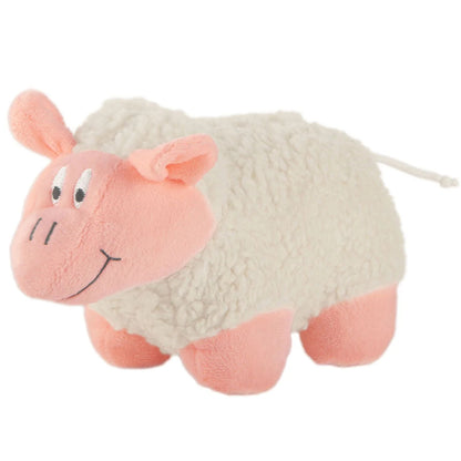 Jeffers Pet Plush Dog Toy with Squeaker, Lamb 5" - Soft Plush Fleece Stuffed Lamb with Built-In Squeaker Interactive Cuddle Plush Pet Toy for Dogs Small Medium Breeds, Lightweight, Machine Washable