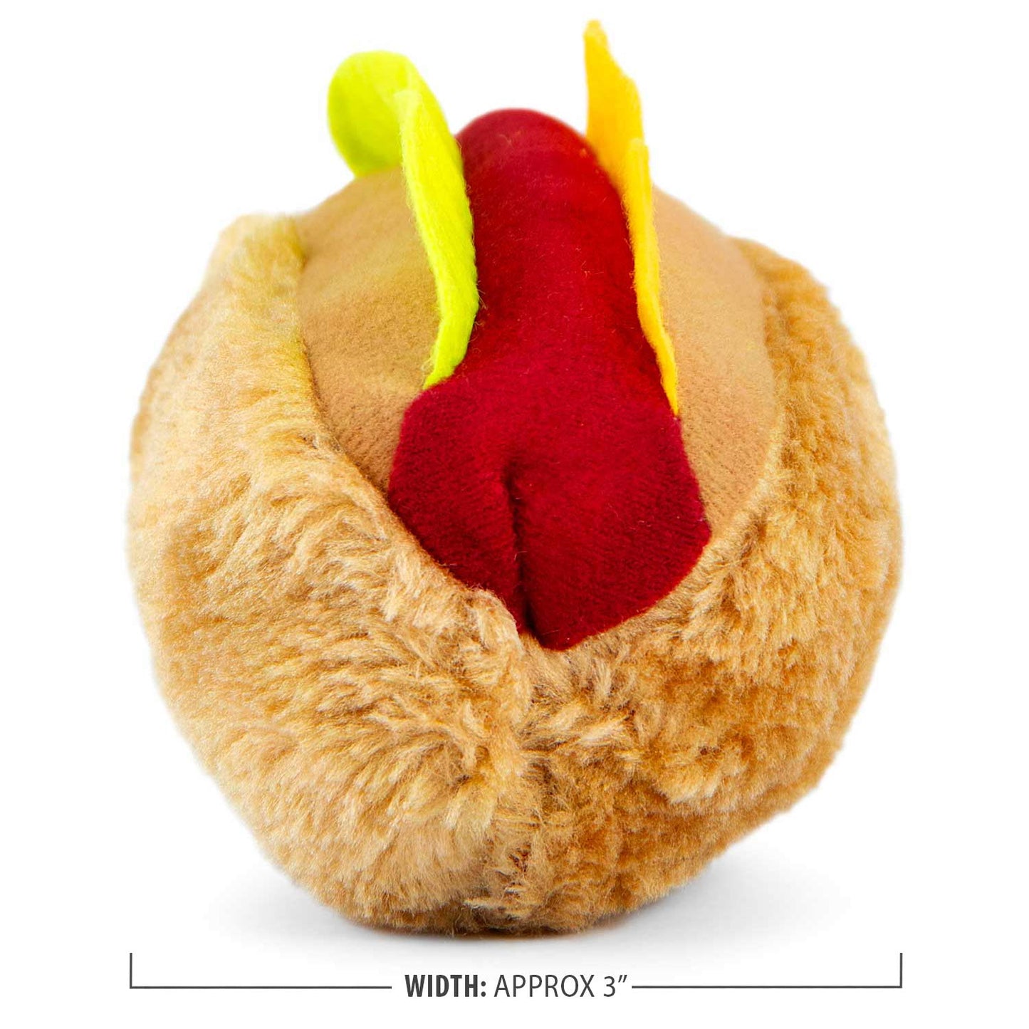 jeffers pet plush american grill time cuisine dog toys – 6" squeaky hotdog plush toys for dogs – chew, cuddle, interactive play, soft durable fabric, puppy gift, christmas stocking stuffer