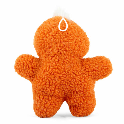 Jeffers Pet Animal Fuzzies Plush Squeaky Dog Toy for Puppies & Dogs, Soft 8 Inch Stuffed Animal, Interactive Pet Toys for Chewing, Crate, Travel, Indoor Play, Small to Large Breeds - Orange Duck