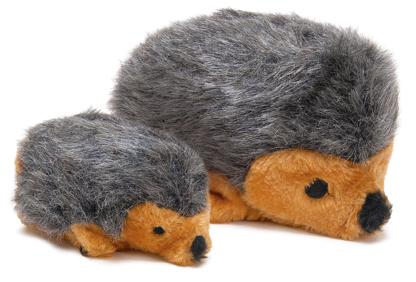 jeffers pet plush hedgehog dog toy with squeaker, 6"- soft stuffed plush animal toy for puppies small medium dogs, interactive play, training, fetch, tug, chew, cuddle companion, indoor fun - 1 pack