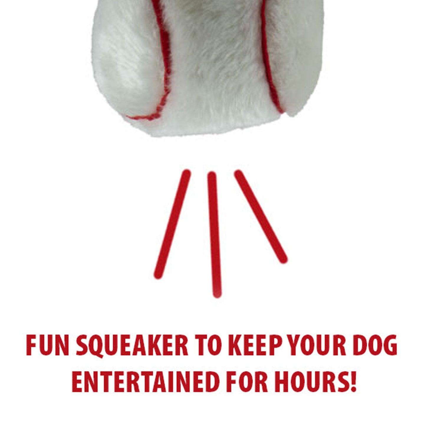 jeffers pet sporty pup plush baseball squeaker dog toy, 4" - soft interactive plush ball for dogs & puppies, indoor play, fetch, cuddle, interactive fun, birthday, holiday, christmas, halloween
