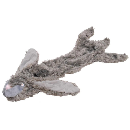 Jeffers Pet Thinnies Unstuffed with Squeaker, No Rope Dog Toy – 21" Plush Rabbit, Flat Stuffing Free Chew Toy for Dogs & Puppies – Soft, Durable, Interactive Play, Fetch, Tug, Training, Teething