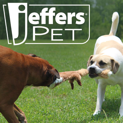 Jeffers Pet Thinnies Unstuffed with Squeaker, No Rope Dog Toy – 21" Plush Rabbit, Flat Stuffing Free Chew Toy for Dogs & Puppies – Soft, Durable, Interactive Play, Fetch, Tug, Training, Teething