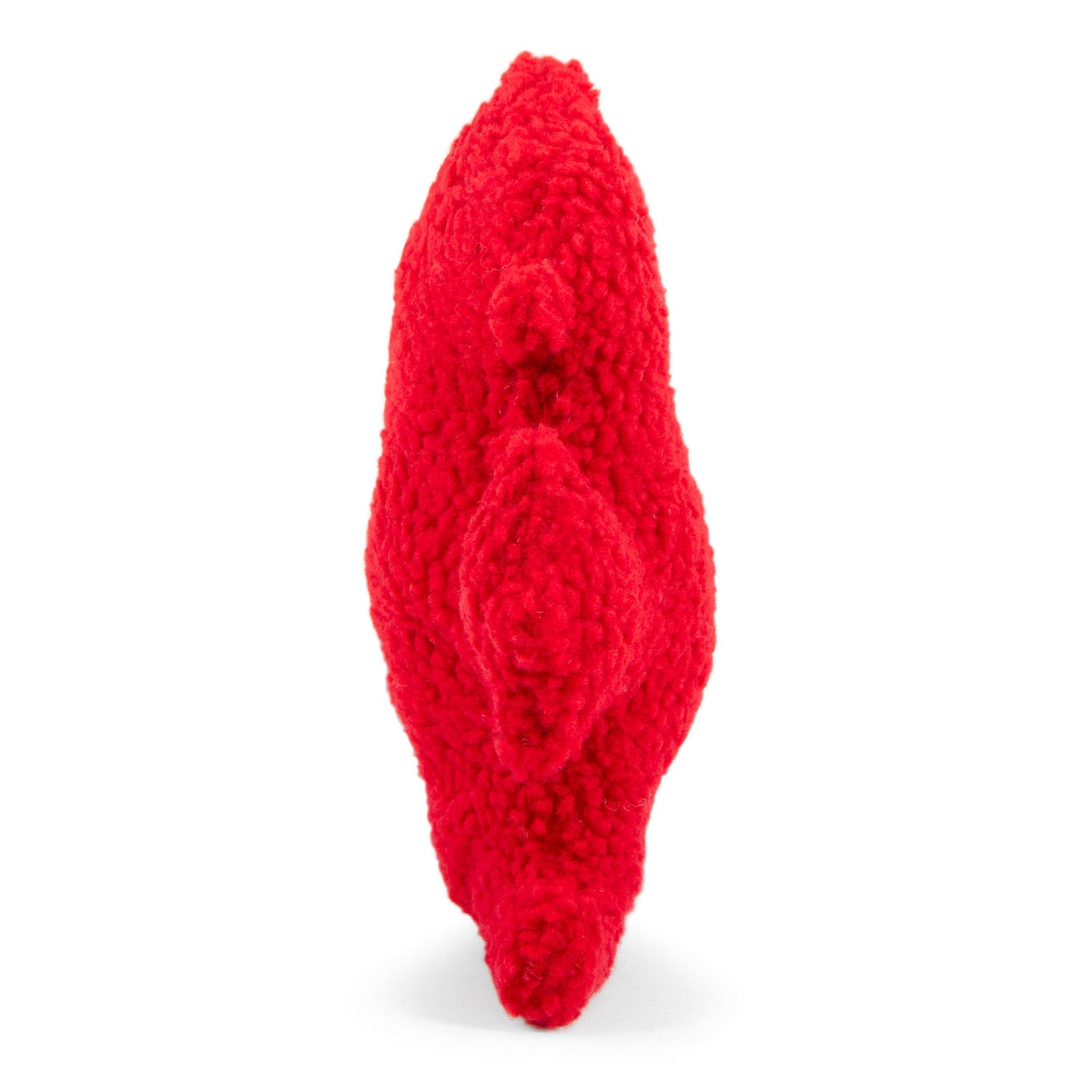 jeffers pet fire hydrant plush dog toy, 8” - soft fuzzy squeaker toy for interactive play, lightweight plush for small & medium dogs, cute holiday christmas gift, durable red fabric for indoor play