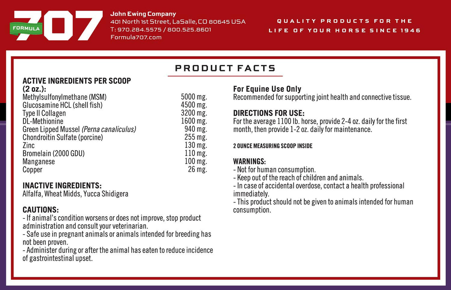 formula 707 lifecare 6-in-1 pellets, 10 lb