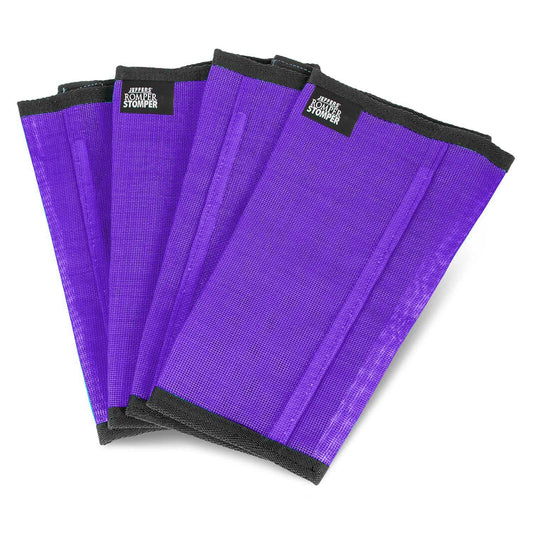 Jeffers Equine Romper Stomper Fly Boots for Horses, Indigo, Small, Breathable Mesh Horse Leg Protection Leggings, Adjustable, Chemical Free, Easy Clean, Reduce Stomping, Equine Accessories - 4 Pack
