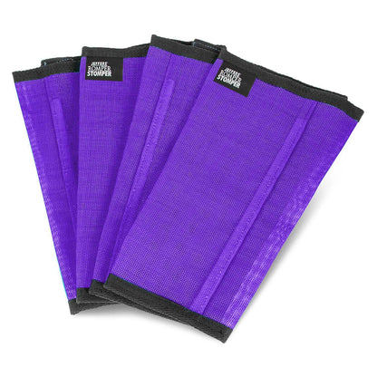 Jeffers Equine Romper Stomper Fly Boots for Horses, Indigo, Large, Breathable Mesh Horse Leg Protection Leggings, Adjustable, Chemical Free, Easy Clean, Reduce Stomping, Equine Accessories - 4 Pack