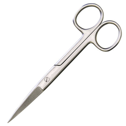 Jeffers Autoclavable Veterinary Surgical Scissors 6 Inch - Stainless Steel Sharp Straight Blades Sharp Tips Surgical Shears Medical Veterinary Grooming Animal Care Autoclavable Instruments