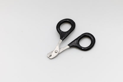 Jeffers Stainless Steel Cat Claw Clippers Scissors - Small Pet Nail Trimmer with Sharp Precision Blades, PVC Non Slip Ergonomic Handle, Compact Home Grooming Cutter for Cats, Kittens, Birds