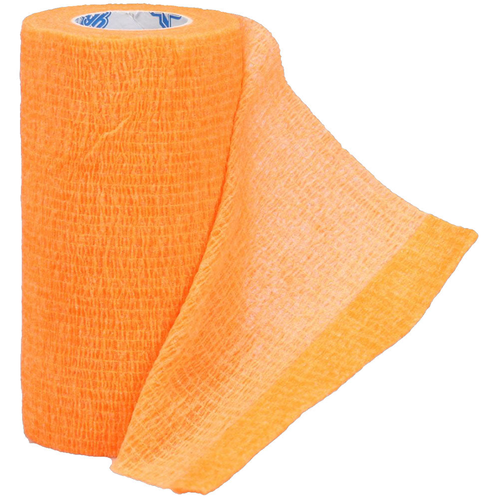 4-pack tough flex bandages, orange