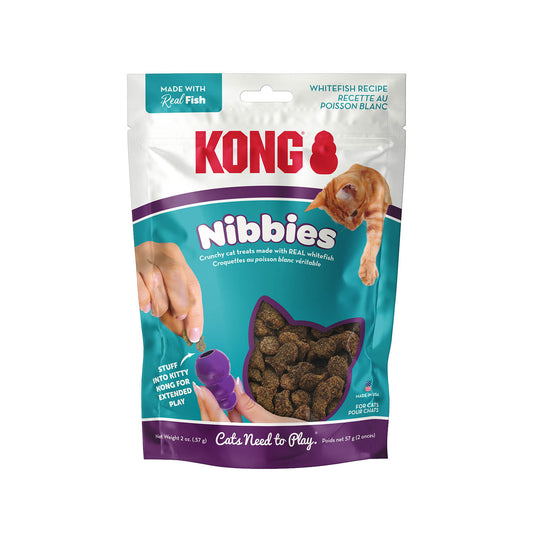 KONG Cat Nibbies Whitefish 2oz