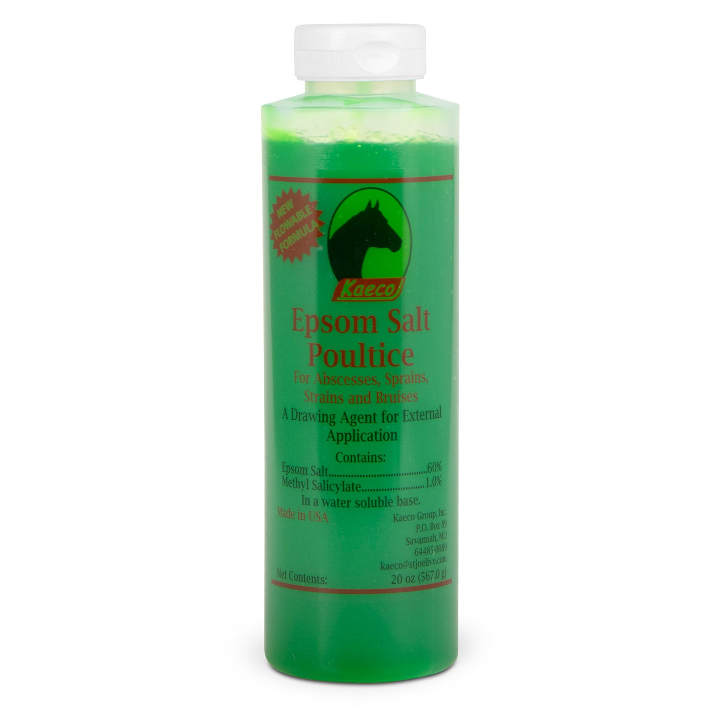 epsom salt poultice, 20 oz gel