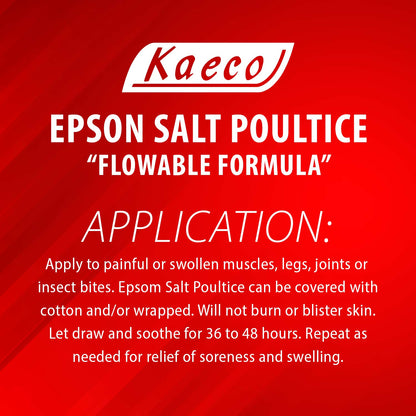 Epsom Salt Poultice, 20 oz Gel
