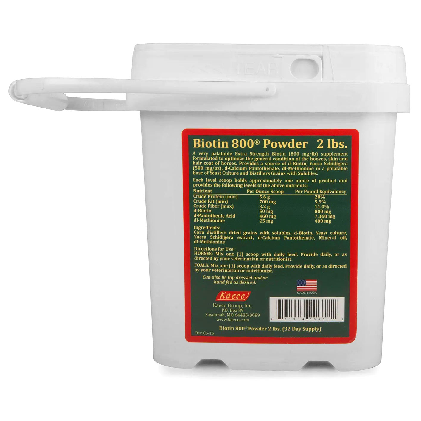 biotin 800 powder 2 lb