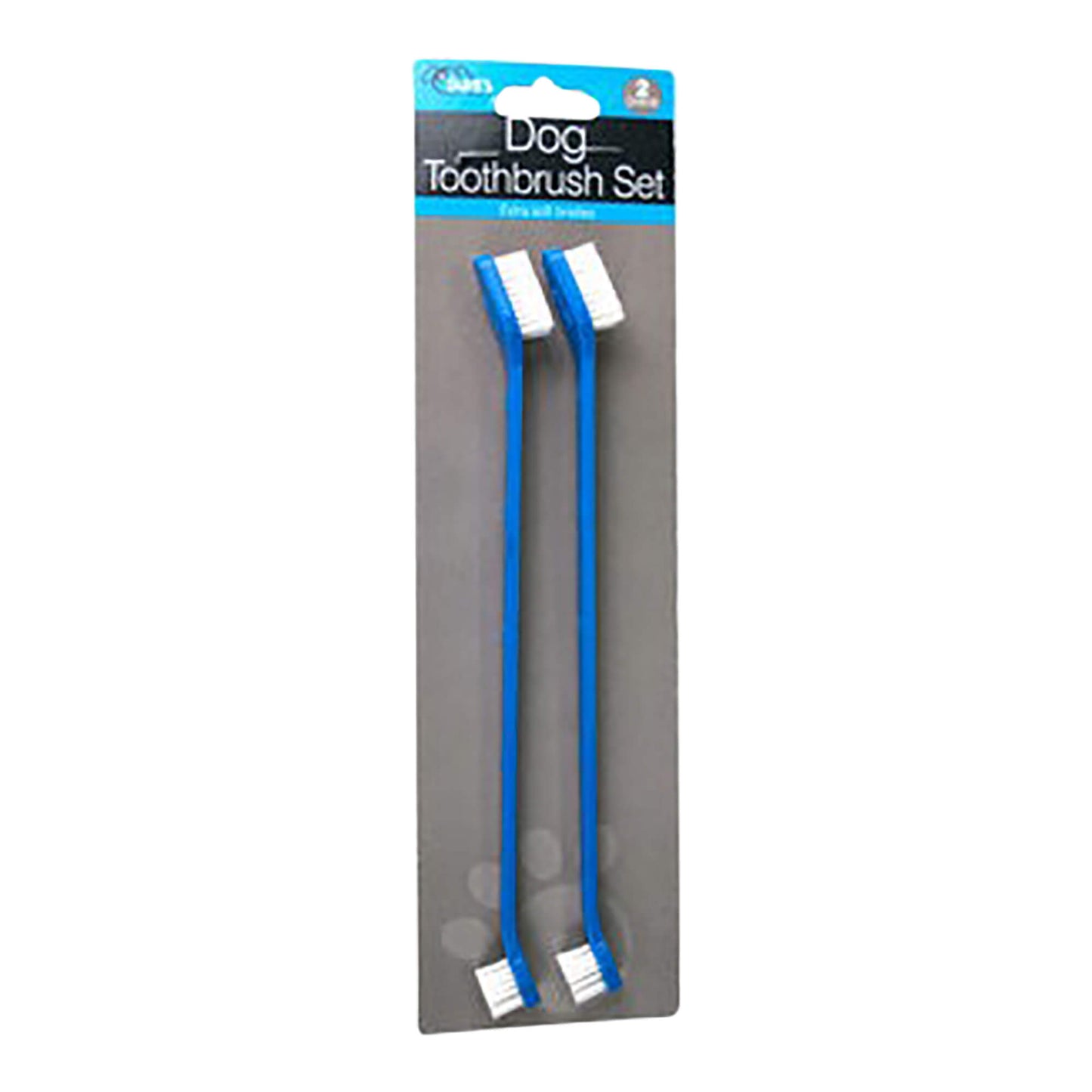 dog toothbrush set, 2pk