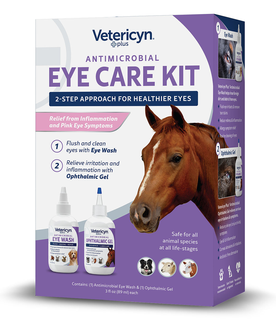 vetericyn plus antimicrobial eye care kit