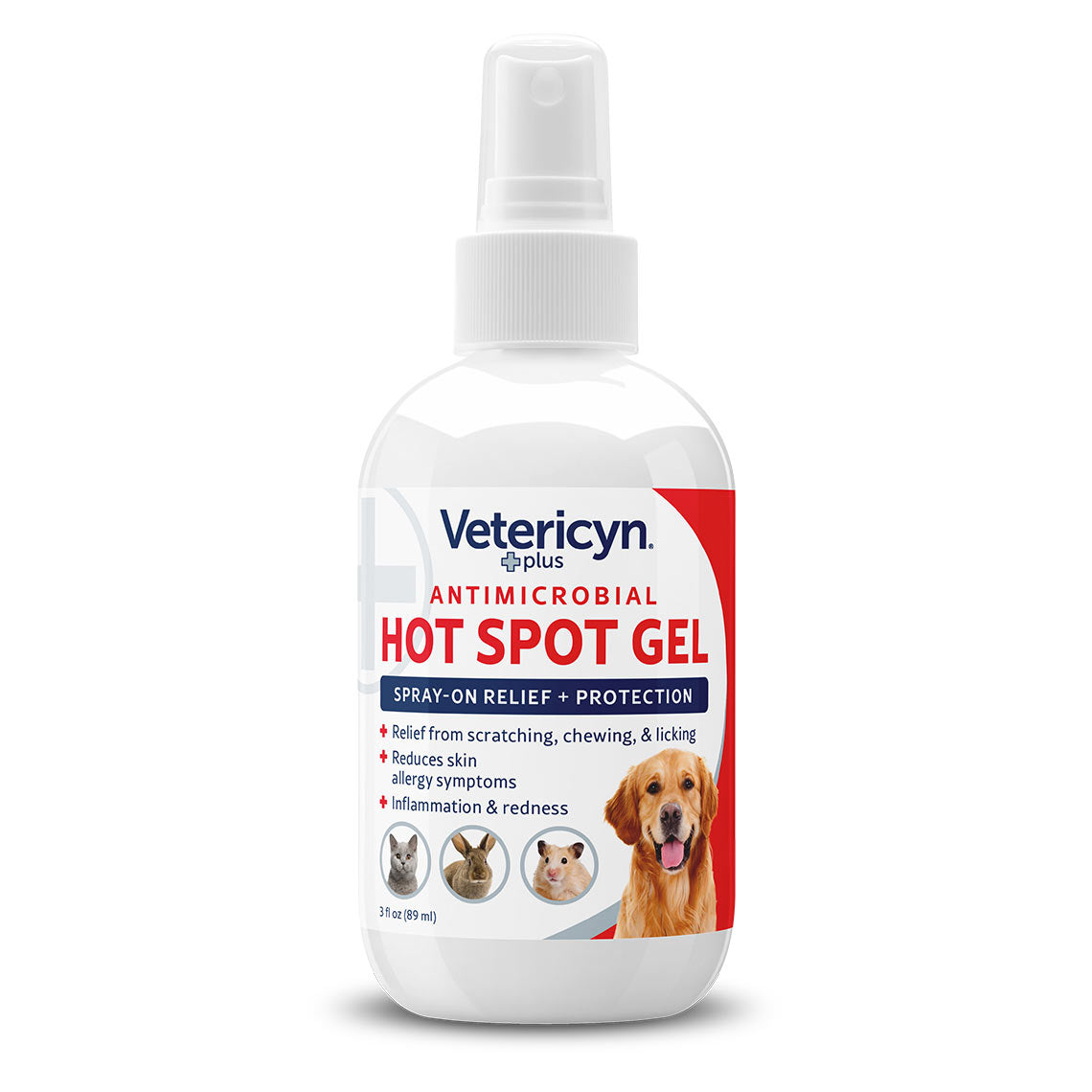vetericyn plus antimicrobial hot spot gel, 3 oz