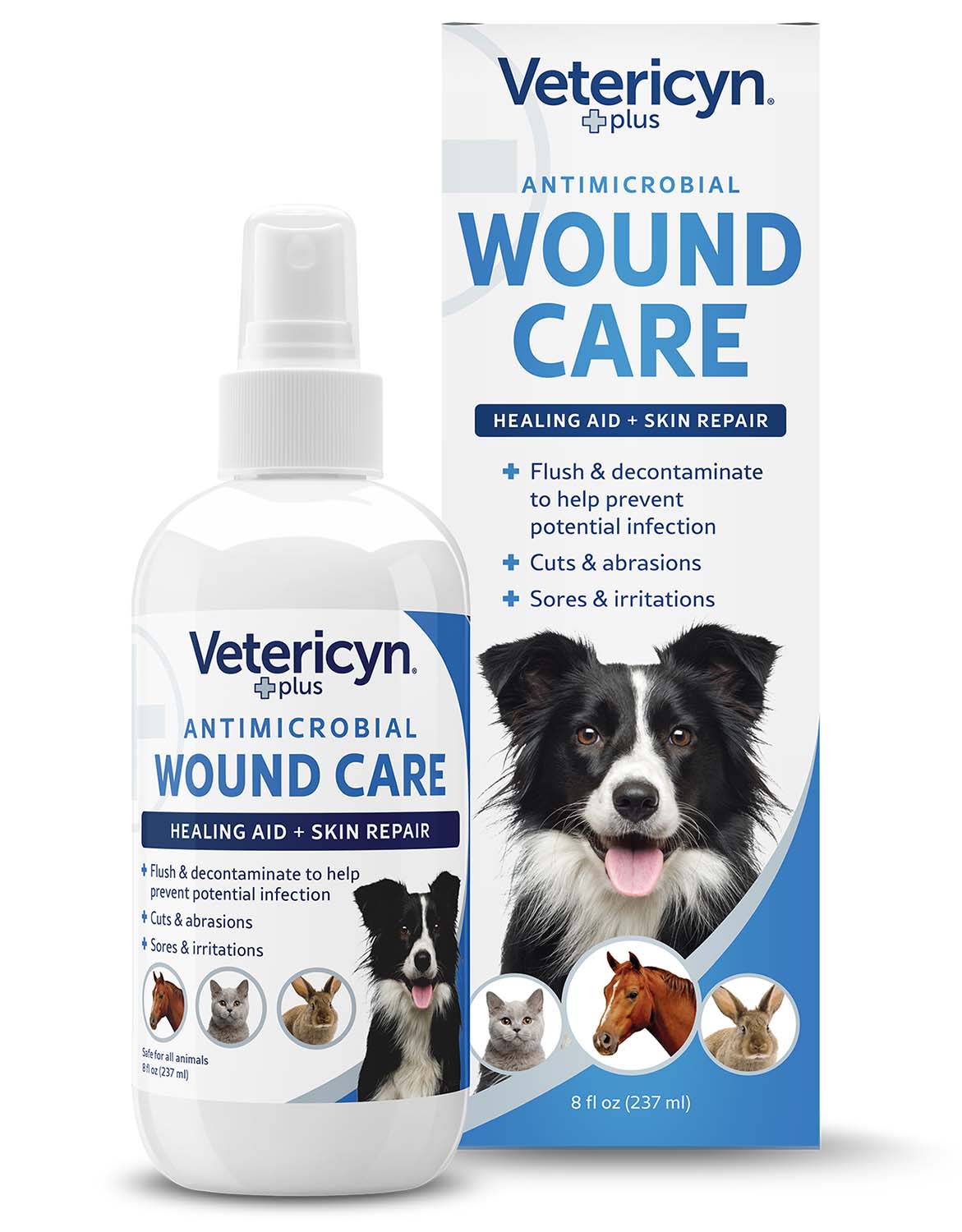 vetericyn wound and skin spray 8 oz