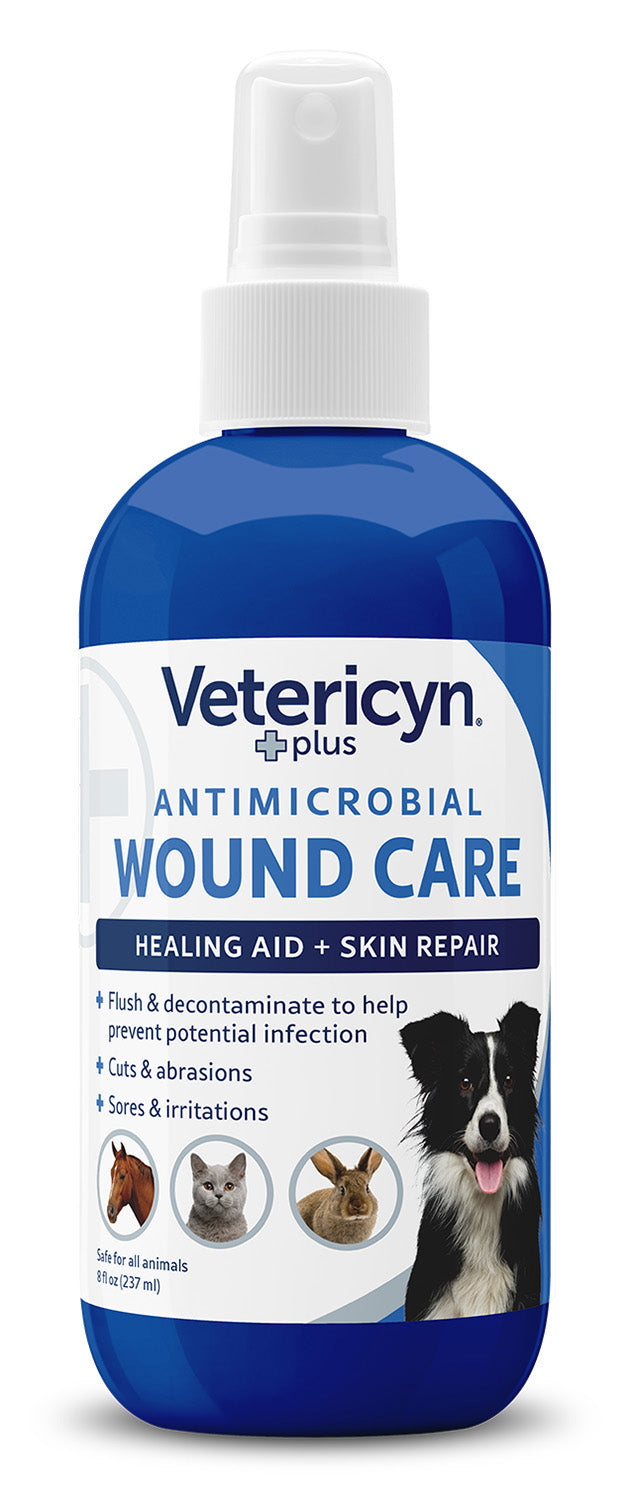 vetericyn wound and skin spray 8 oz