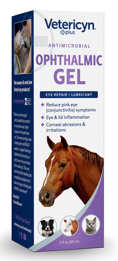 Vetericyn Animal Ophthalmic Gel 3oz