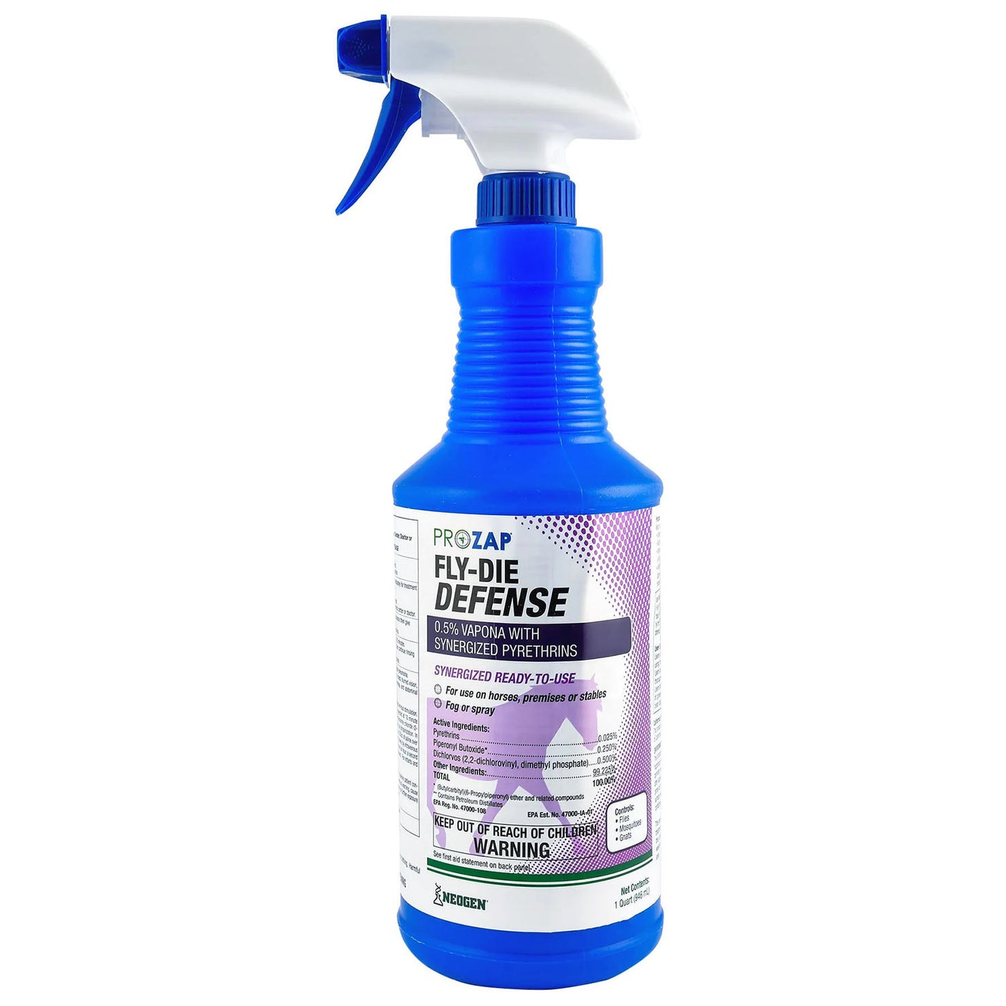 prozap fly-die defense, quart