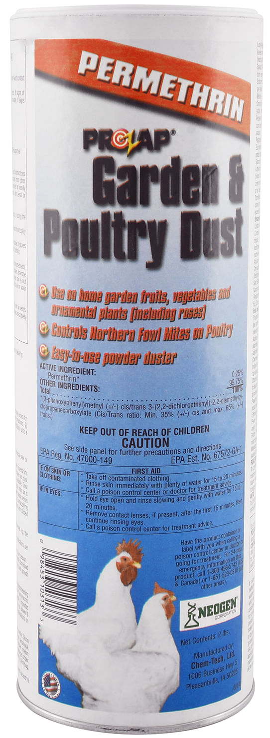 prozap poultry/garden dust, 2 lb